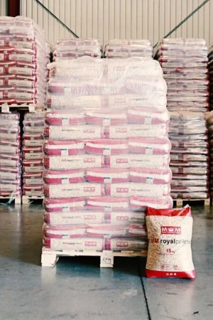 Palete de Pellet MM ROYAL – 78 Sacos de Plástico